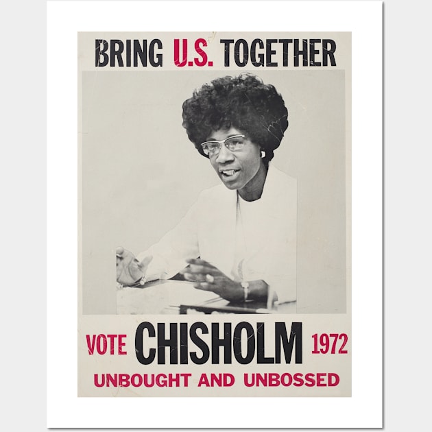 Shirley Chisolm for President Wall Art by CheezeDealer